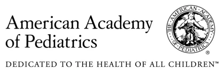 The logo for the American Academy of Pediatrics